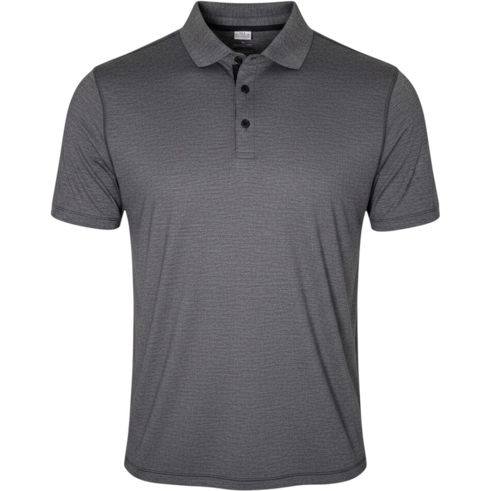 lululemon athletica Men's Charcoal Textured Polo